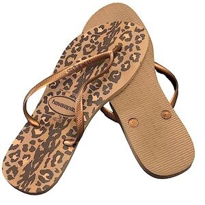 𝅺LEOPARD Havaianas Size 11/12